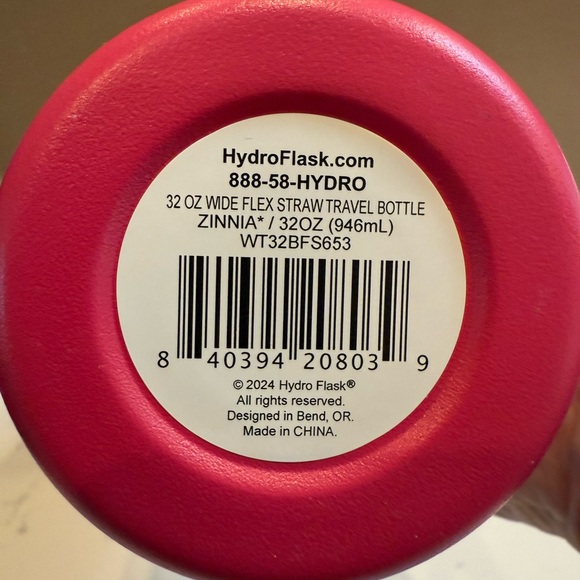 Hydro Flask 32oz Zinnia Pink Insulated Tumbler - Picture 6 of 10